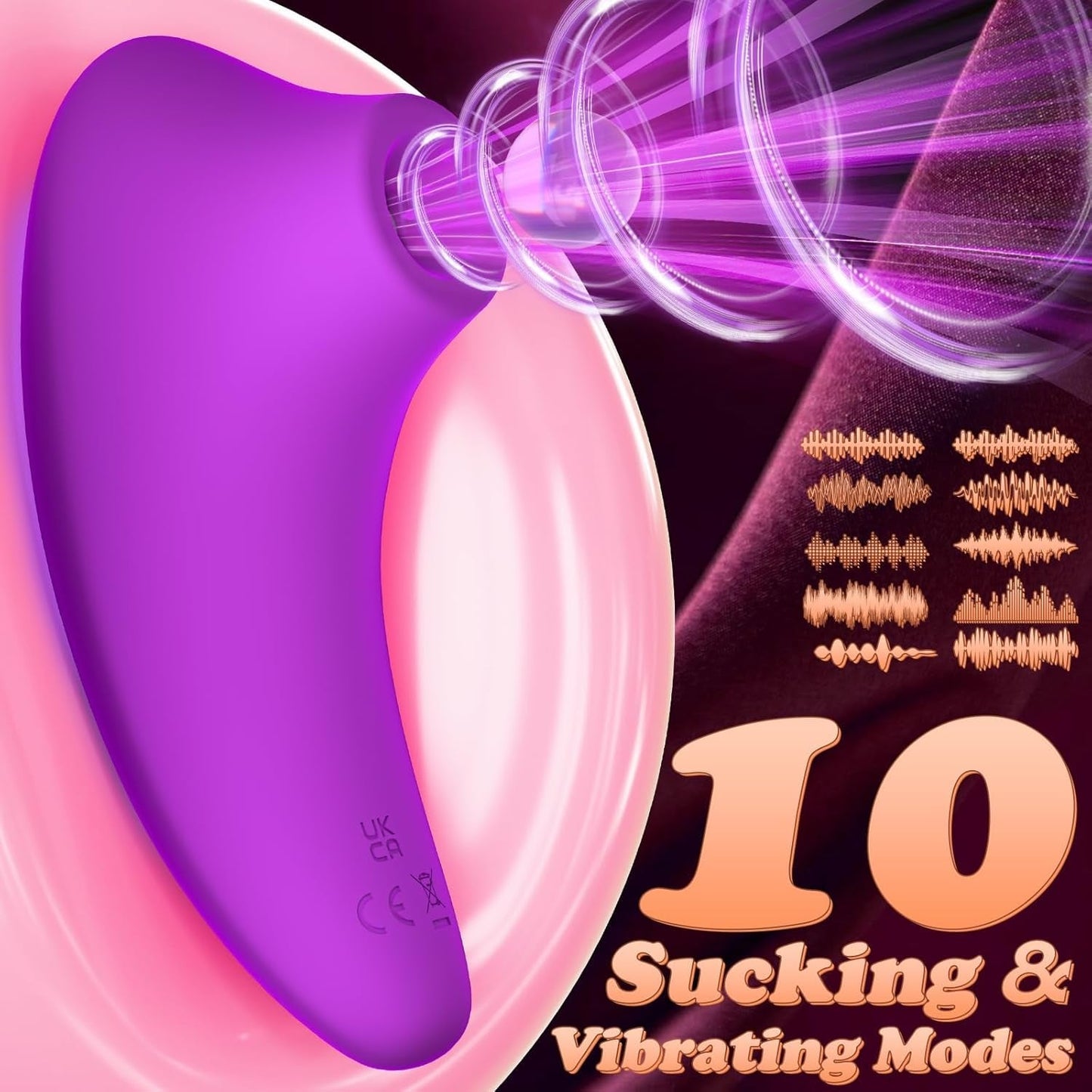 Vibrador de succión AeroLuxe