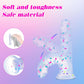 ConfettiLite 6” Slim Silicone Dildo Beginner Suction Cup
