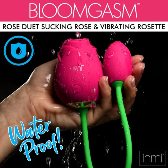 Inmi Bloomgasm Rosa Chupadora y Roseta Vibratoria