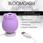 Vibromasseur clitoridien à aspiration Bloomgasm Wild Rose - Violet