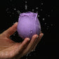 Vibromasseur clitoridien à aspiration Bloomgasm Wild Rose - Violet