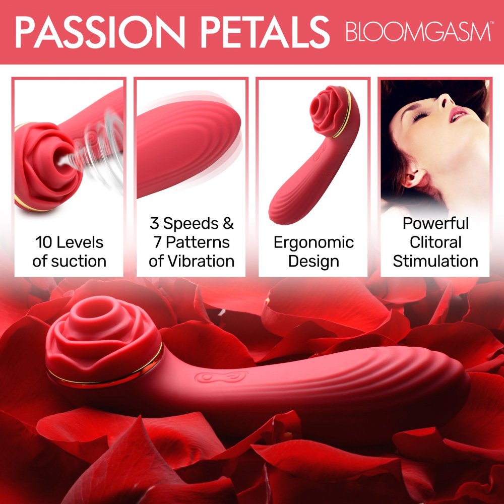 Bloomgasm Pétales de la Passion Rose Vibe - Rouge