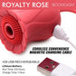 Vibrador con textura de rosa y succión Inmi Bloomgasm Royalty