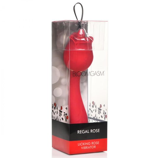 Vibromasseur léchant la rose royale Bloomgasm