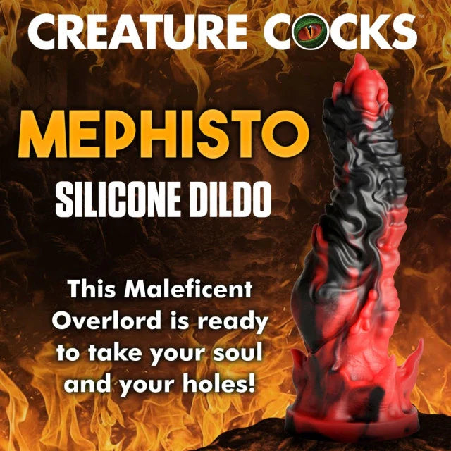 Dildo de silicona Mephisto de Creature Cocks