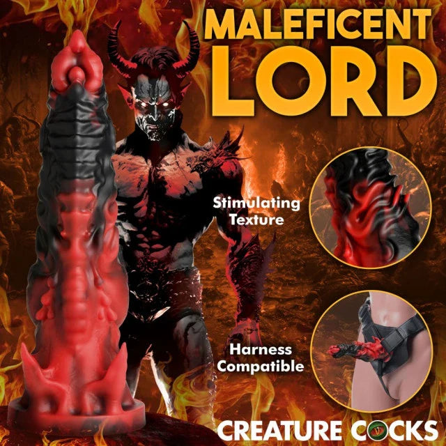 Dildo de silicona Mephisto de Creature Cocks