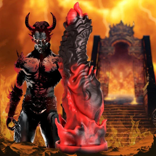 Dildo de silicona Mephisto de Creature Cocks
