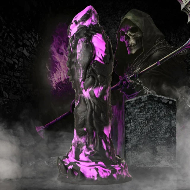 Dildo de silicona con forma de pene de criatura misteriosa