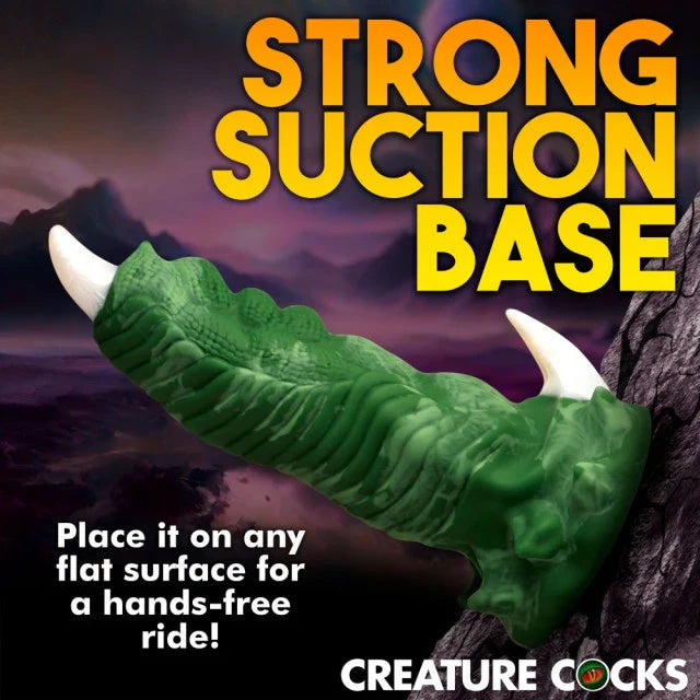Dildo de silicona grande con garra de dragón de Creature Cocks