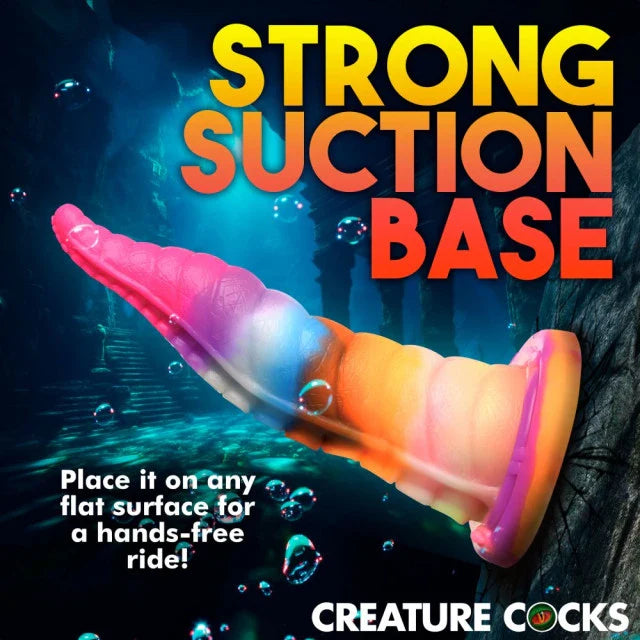 Dildo de tentáculos que brillan en la oscuridad Luminoctopus de Creature Cocks