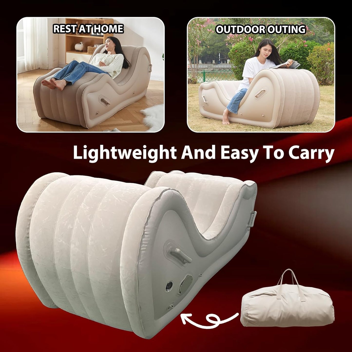 Sofá Hinchable Automático de Sexo AirLure