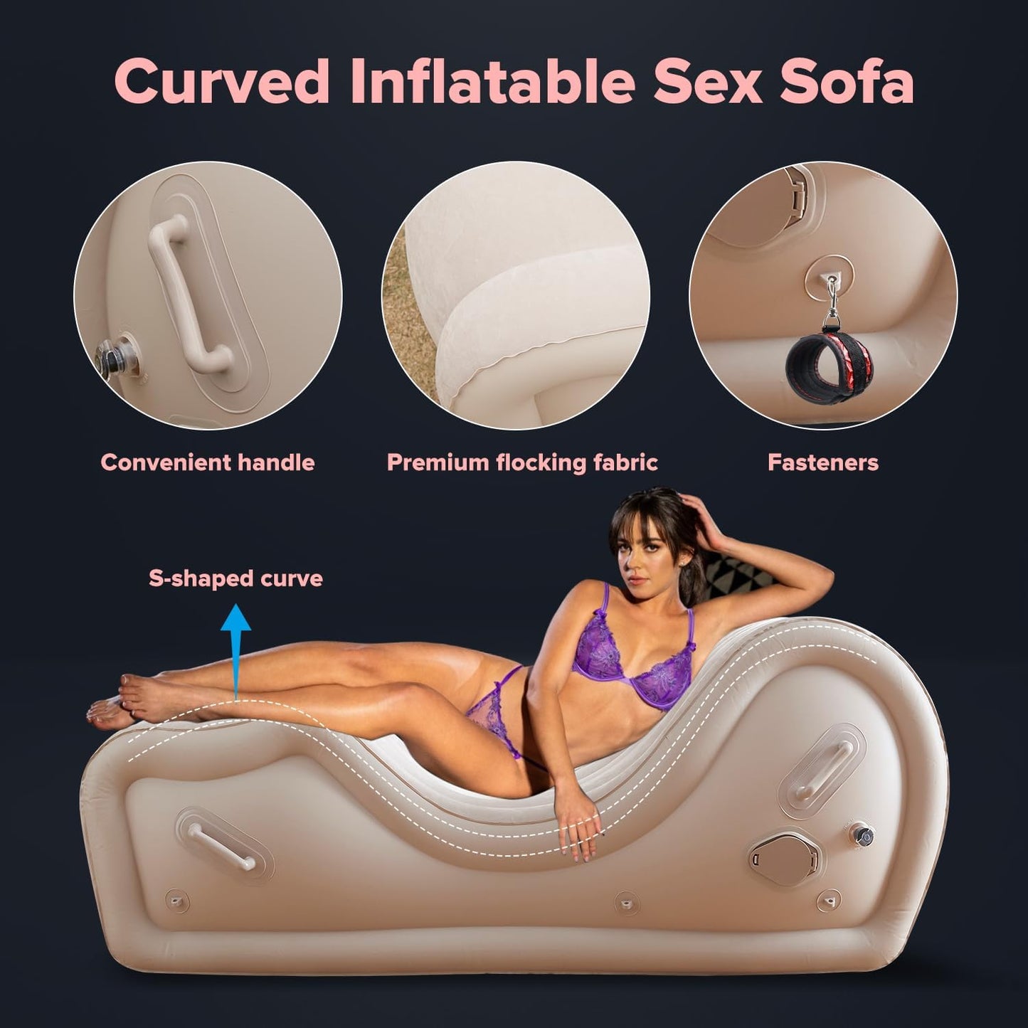 Sofá Hinchable BDSM AirThrone