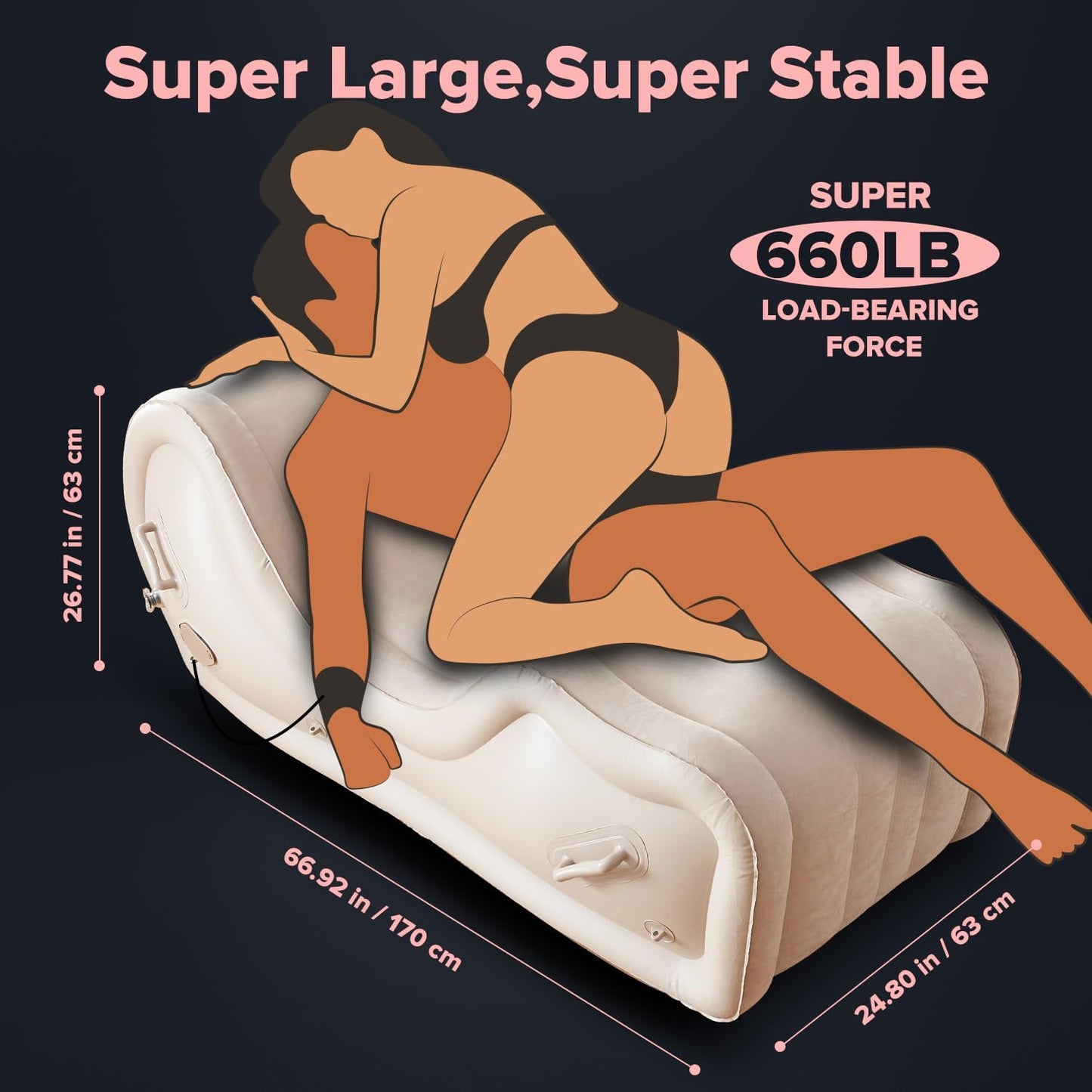 Sofá Hinchable BDSM AirThrone