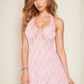 All Lace Halter Chemise
