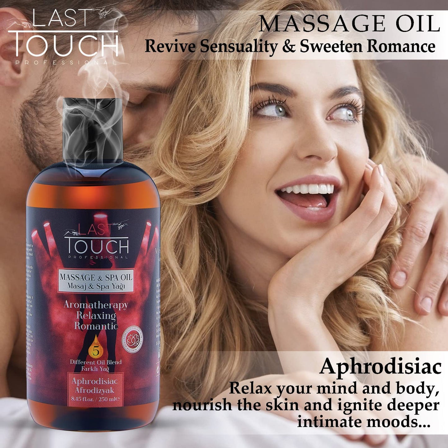Aphrodisiac Intimate Massage Oil Blend