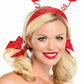 Love Bug Valentine's Day Hair Bow Set