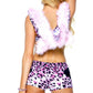 Pink Leopard Romper Costume