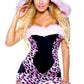 Pink Leopard Romper Costume