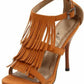 Fringe High Heel Fringe Sandals