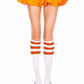 Triple Striped Knee High Socks
