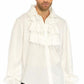 Ruffle Front Shirt