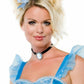 Princess Brocade Hair Bows Accessory