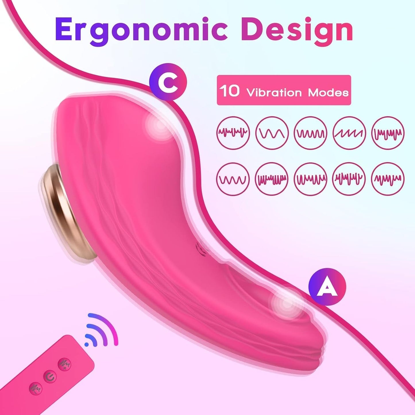 VeloraSync: Vibrador de bragas controlable por aplicación