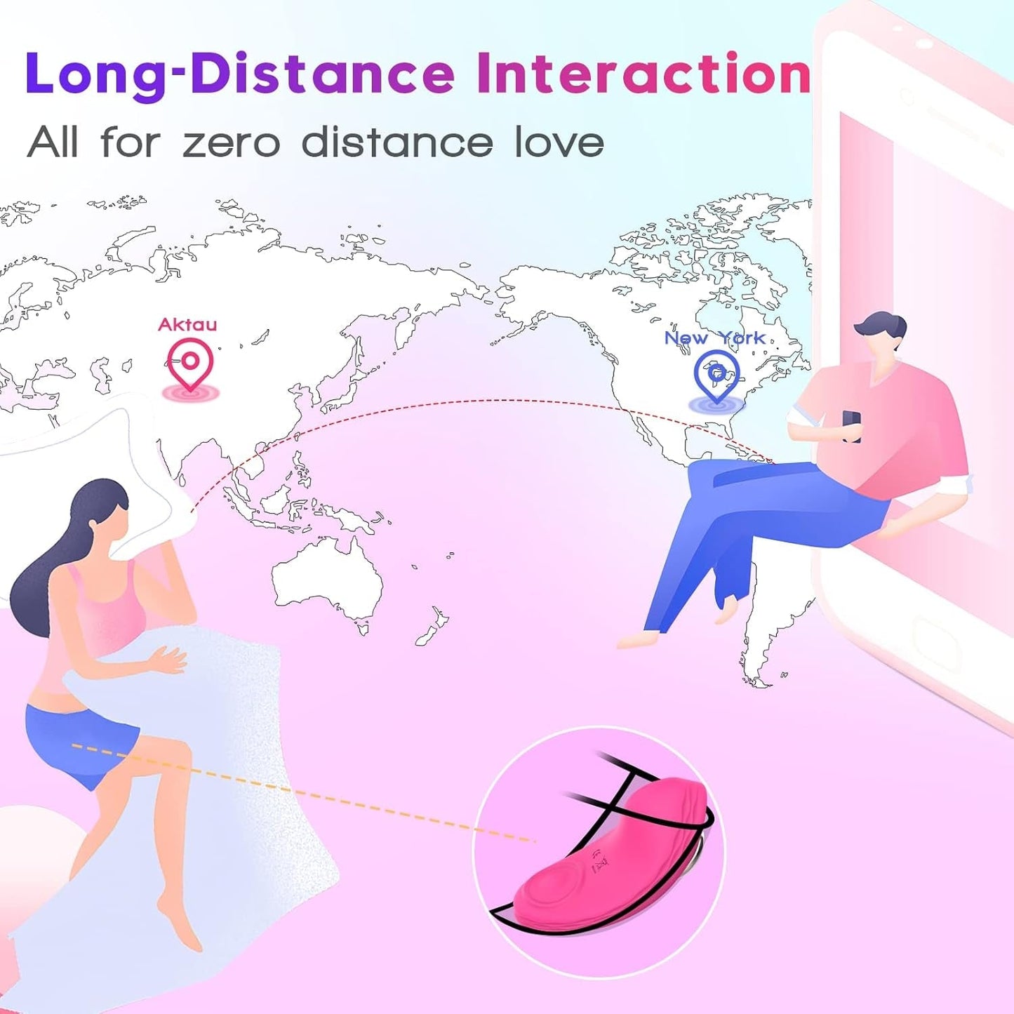 VeloraSync: Vibrador de bragas controlable por aplicación