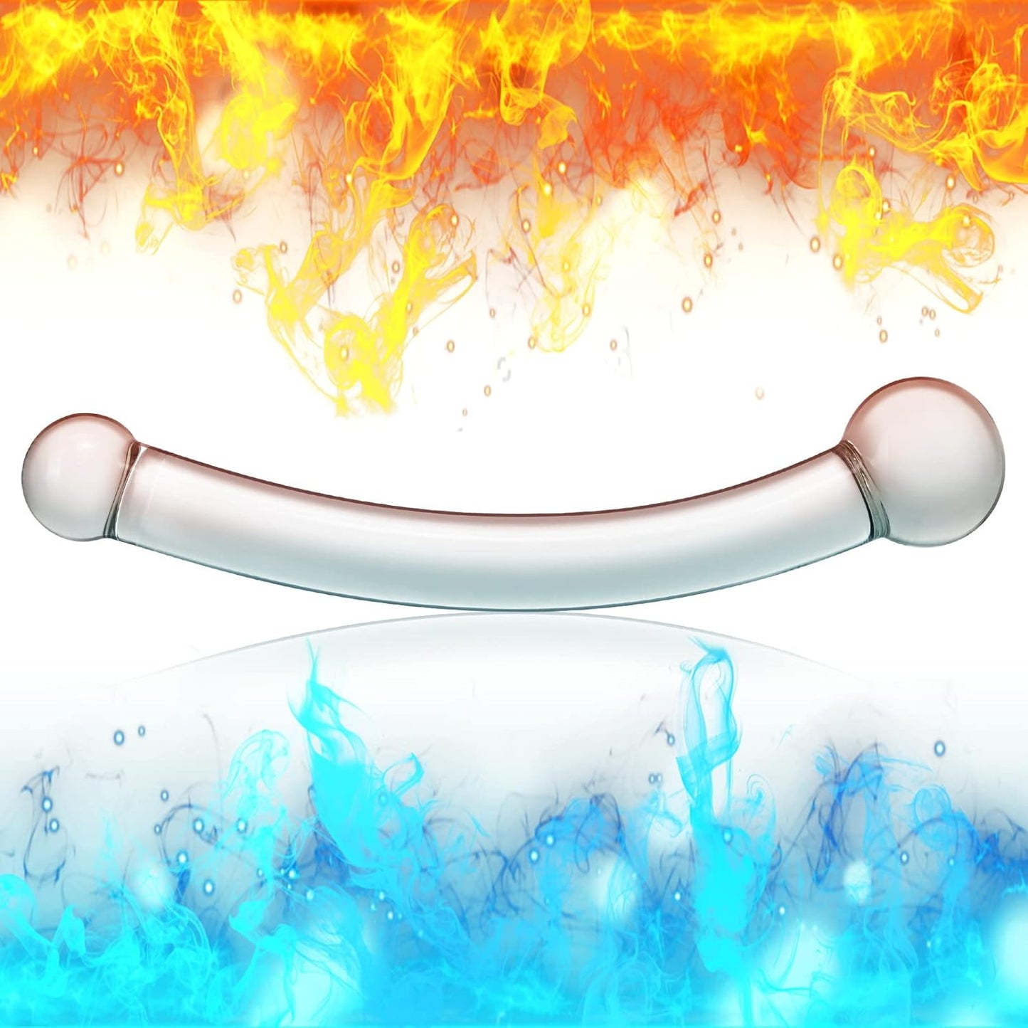 Godemichet anal en verre double ArcGlow