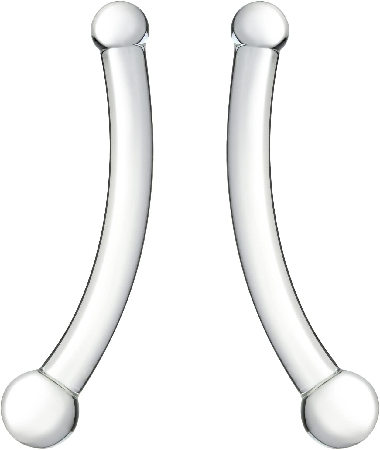 Godemichet anal en verre double ArcGlow