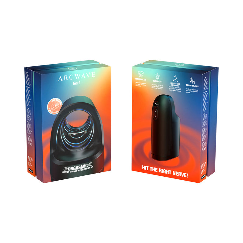 Arcwave Ion 2 Strokeur à aspiration en silicone de qualité médicale avec Pleasure Air