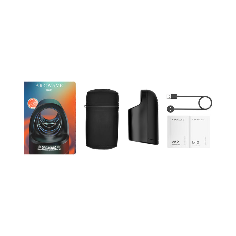 Arcwave Ion 2 Strokeur à aspiration en silicone de qualité médicale avec Pleasure Air