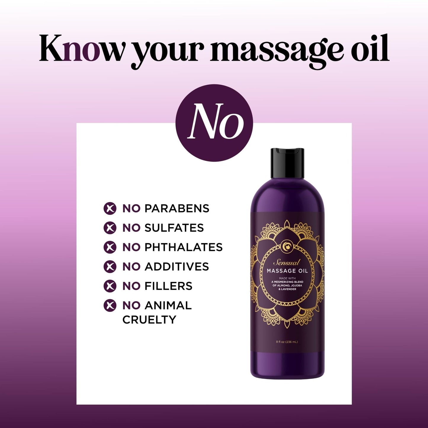 Relaxing Lavender Intimate Massage Oil