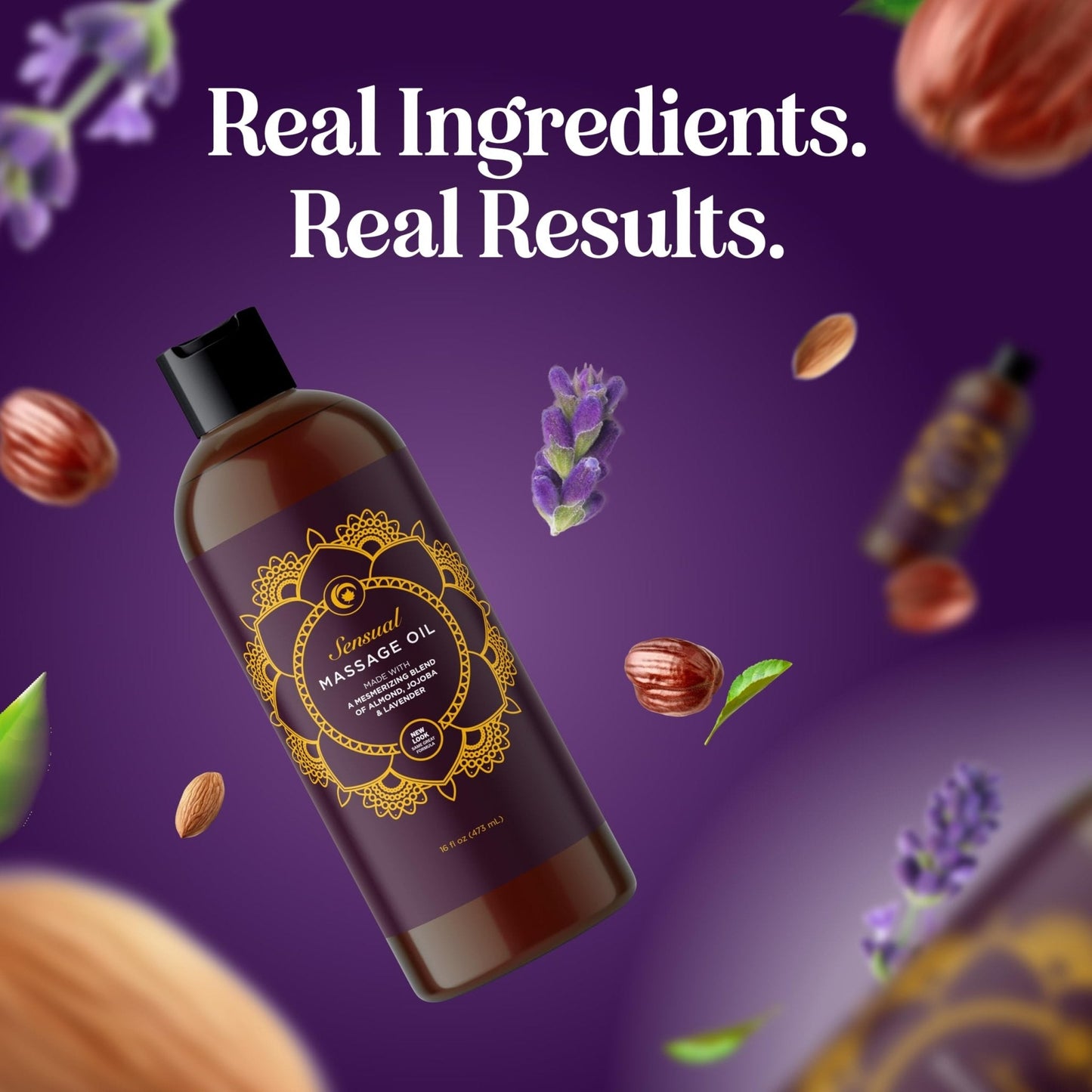 Lavender Sensual Couples Massage Oil