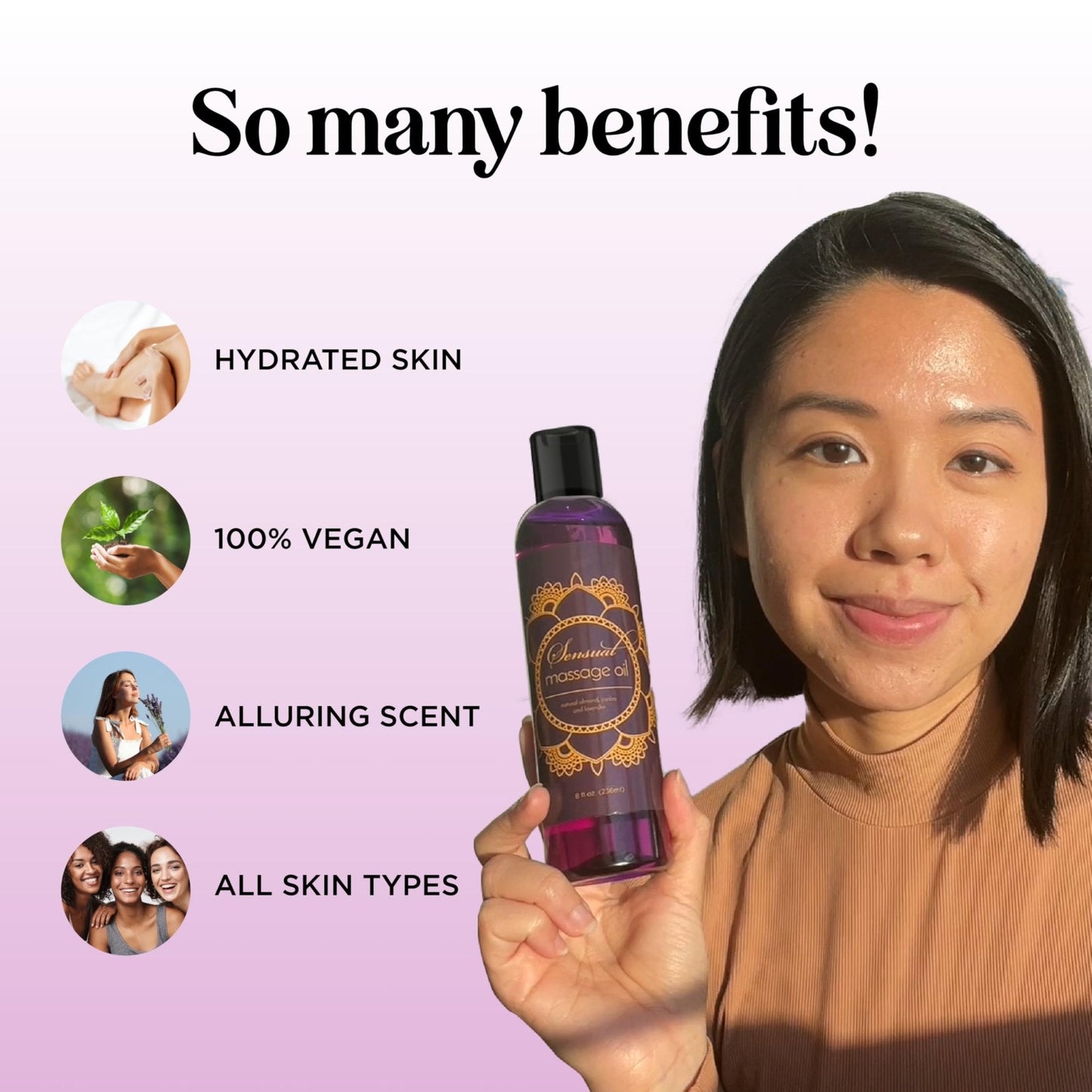 Relaxing Lavender Intimate Massage Oil