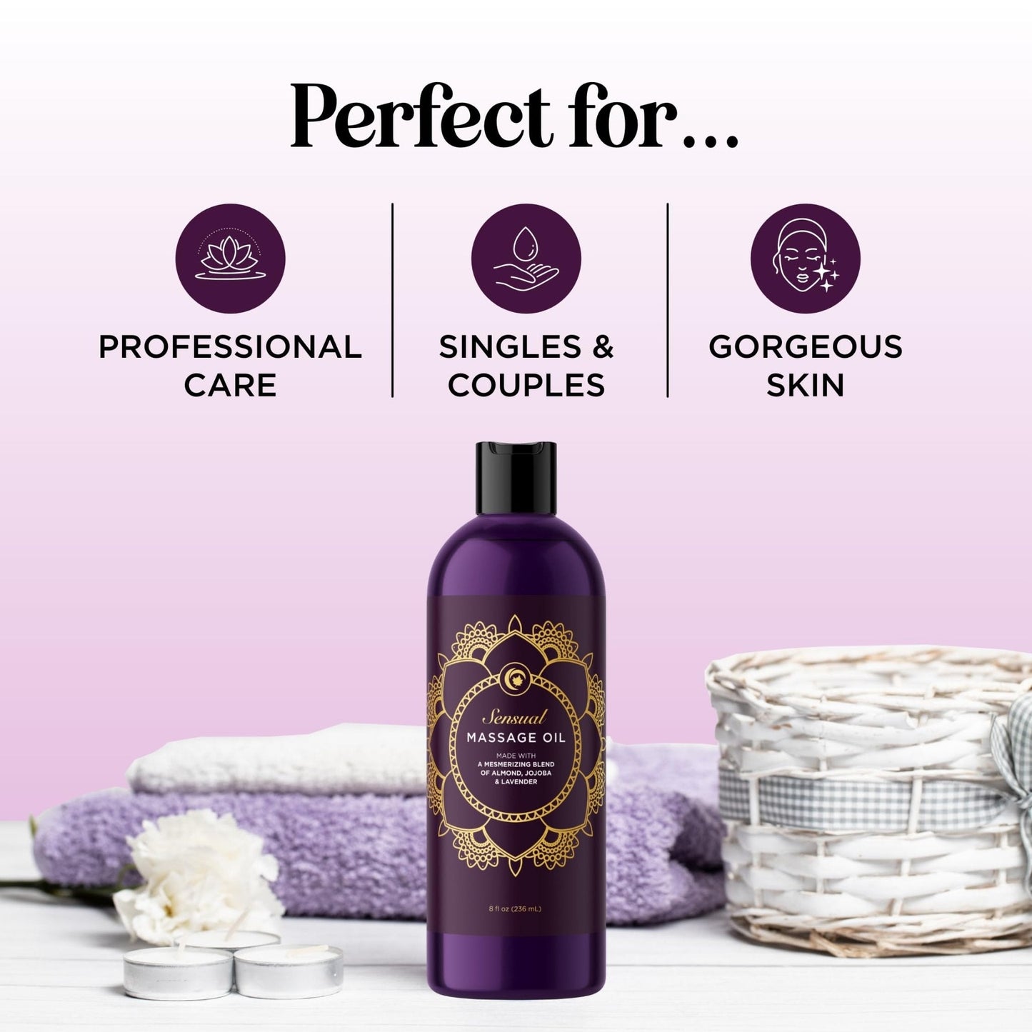 Relaxing Lavender Intimate Massage Oil
