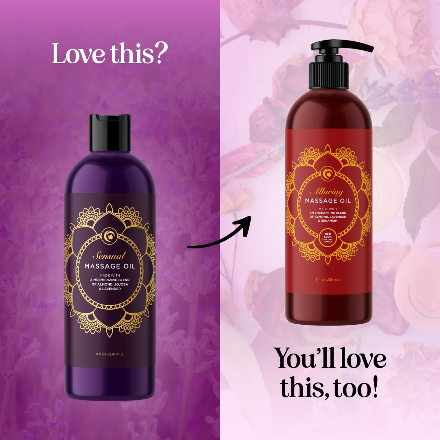 Relaxing Lavender Intimate Massage Oil