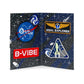 b-Vibe Limited Edition Asstronaut Juego Anal que Brilla en la Oscuridad