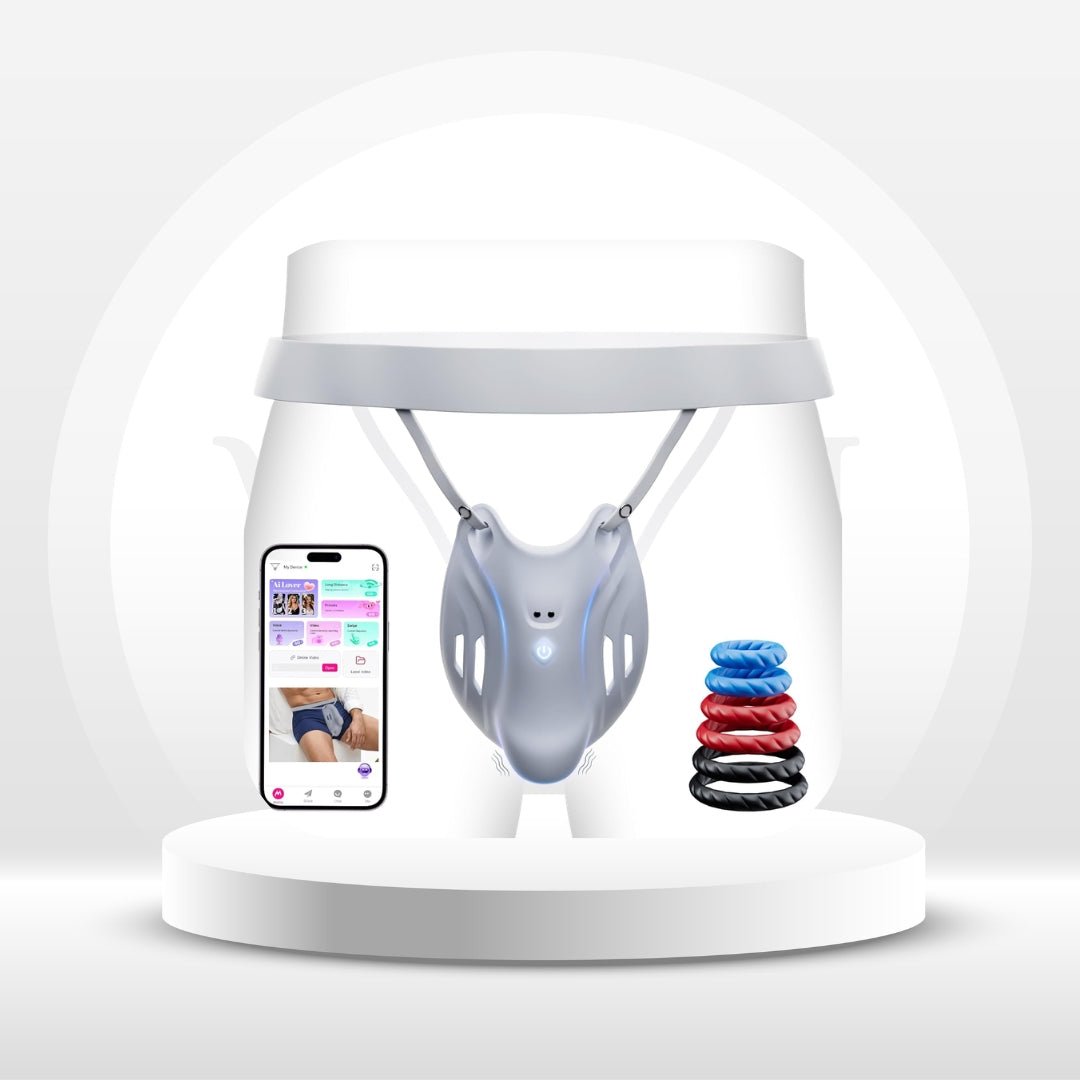 AxisLink Wearable Male Vibrator Trainer with AI Sync