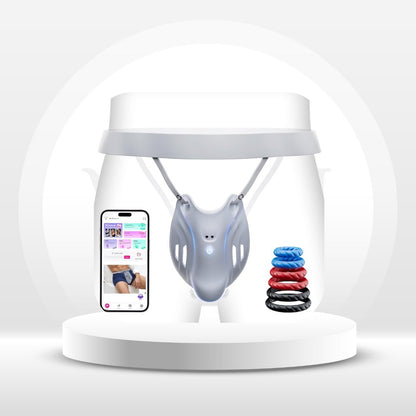 AxisLink Wearable Male Vibrator Trainer with AI Sync