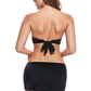 Night Rings Strapless Dress