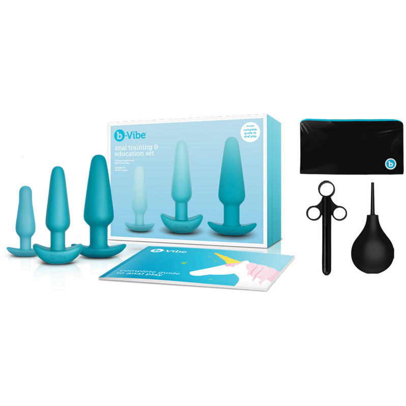 b-Vibe Juego de entrenamiento y educación anal de 7 piezas