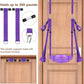 VelouraX Door Sex Swing with Seat & Restraints (Purple)