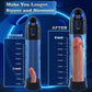 Bomba de pene eléctrica HyperFlux 10 modos doble función