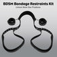 Kit BDSM de correa Sling GripLink del cuello al muslo