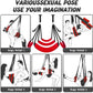 Columpio sexual ScarletRise para puerta 363 kg acolchado