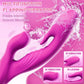 LickThrust Tongue Rabbit Vibrator Flapping 10 Modes Waterproof