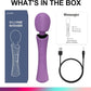 VeloraPulse Rechargeable Wand Vibrator 12 Modes Waterproof