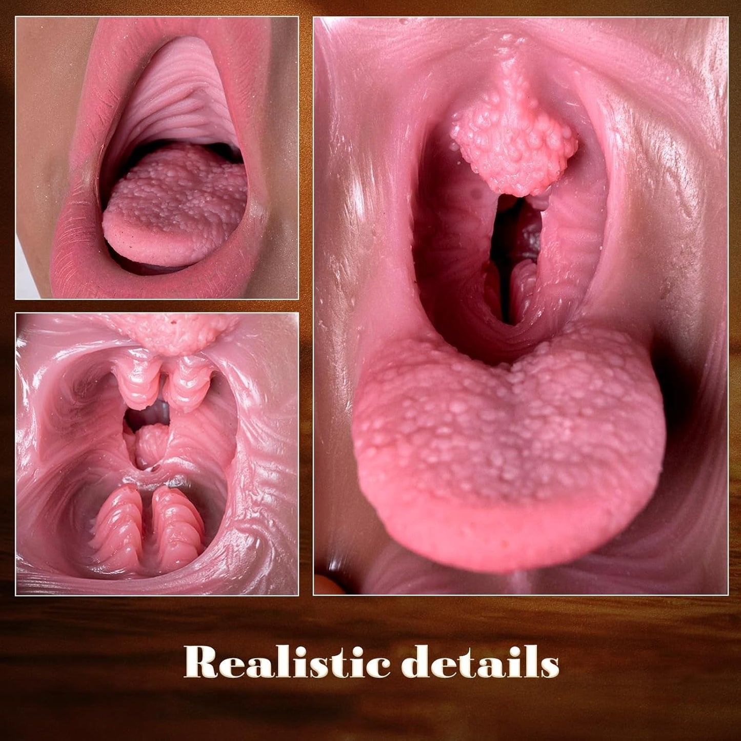 DreamLips Realistic Mouth Deep-Throat Male Stroker