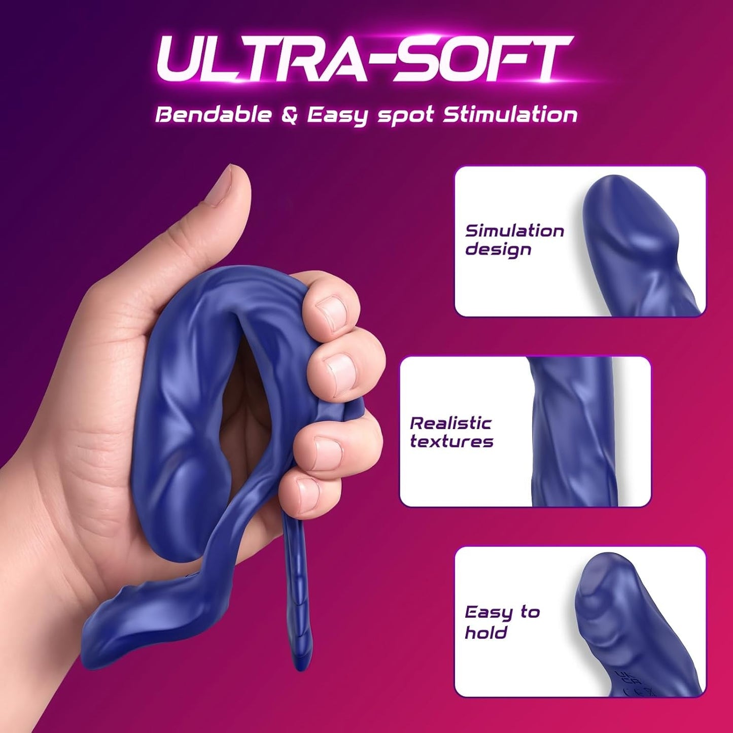 Anillo para pene DualDrive con vibrador de clítoris incorporado